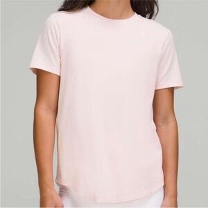 Lululemon Love Crew Light Tshirt Pink Mist size 4